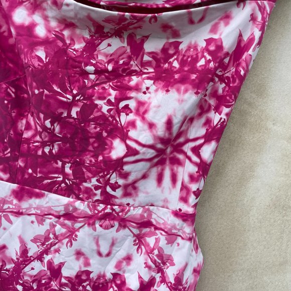 La Petite Robe di Chiara Boni Pink Melania Dress Cutout Off Shoulder Sheath - Picture 11 of 14